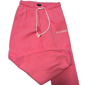 Hot Pink Playboy Sweatpants by Pacsun